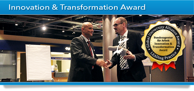 GUA Award Banner - Innovation & Transformation Award - German Government